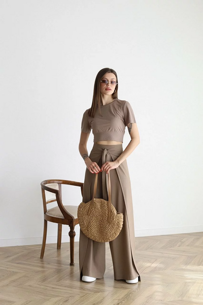 Marika – Wide Linen Pants