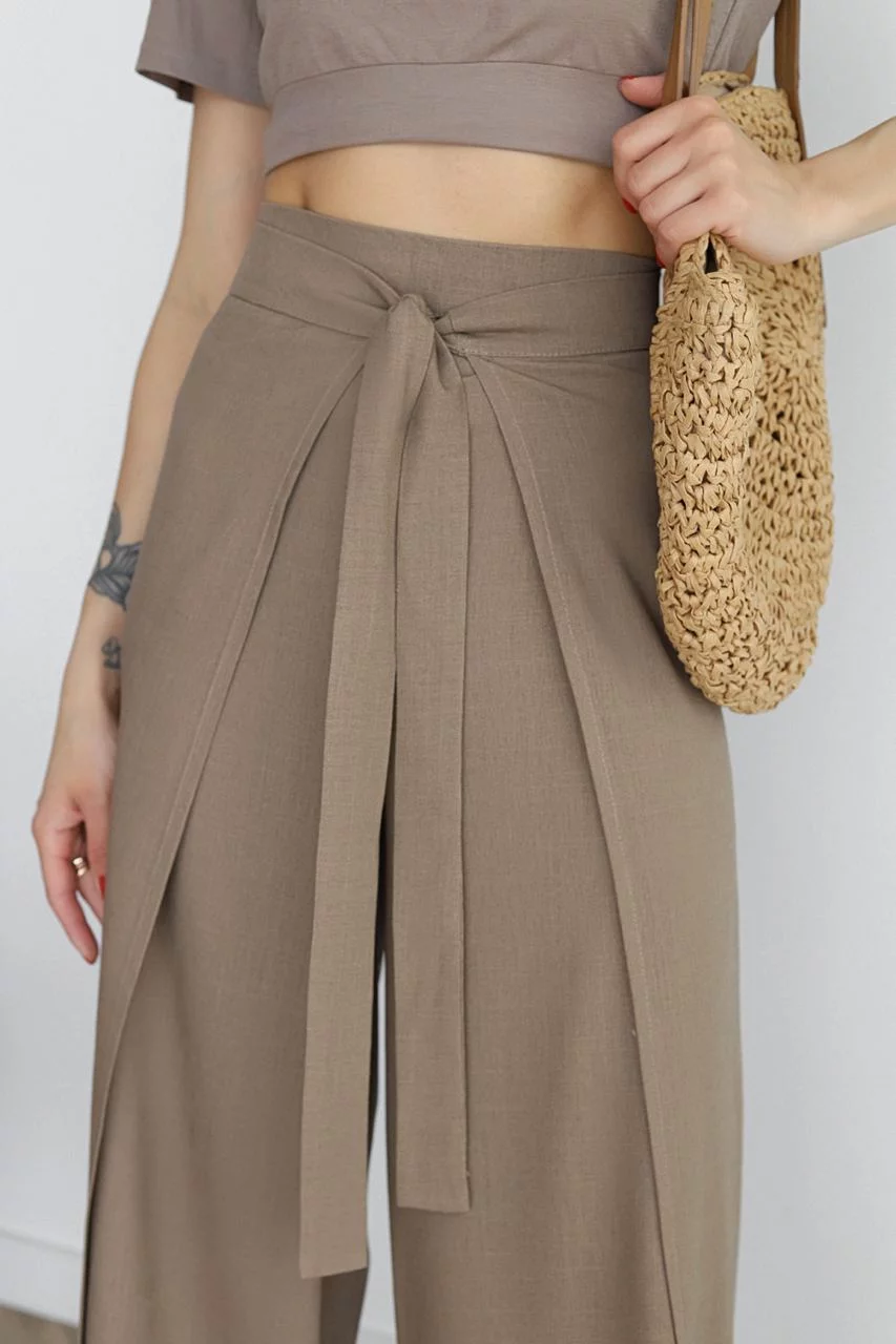 Marika – Wide Linen Pants
