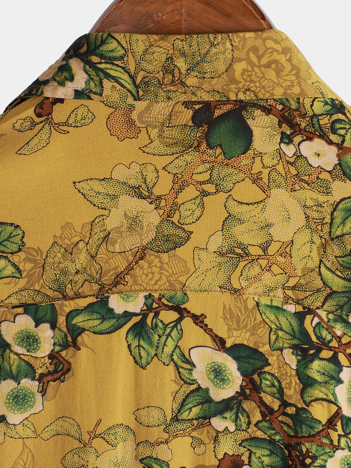Hudson – Vintage Floral Rayon Button-Up Shirt