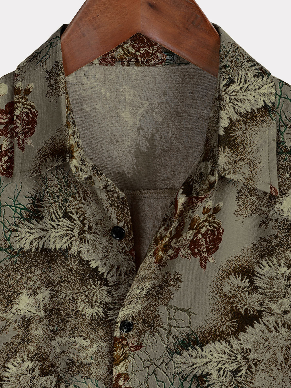 Ashton – Retro Floral Short Sleeve Shirt
