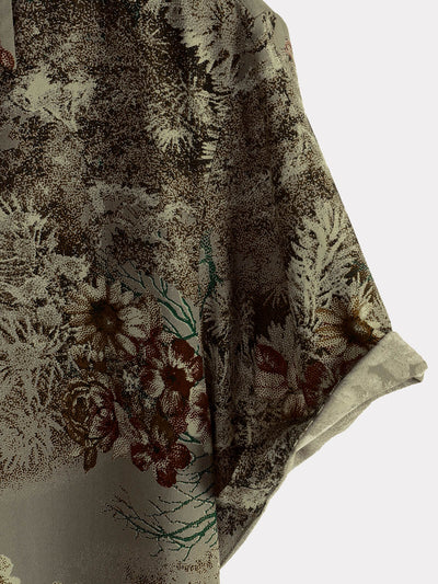 Ashton – Retro Floral Short Sleeve Shirt