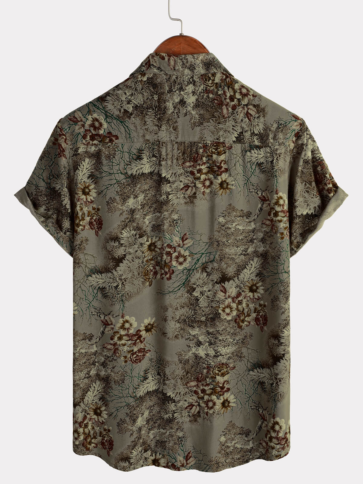 Ashton – Retro Floral Short Sleeve Shirt