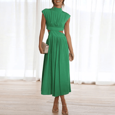 Chloe – Long Elegant Dress with Sleeveless & Backless Style