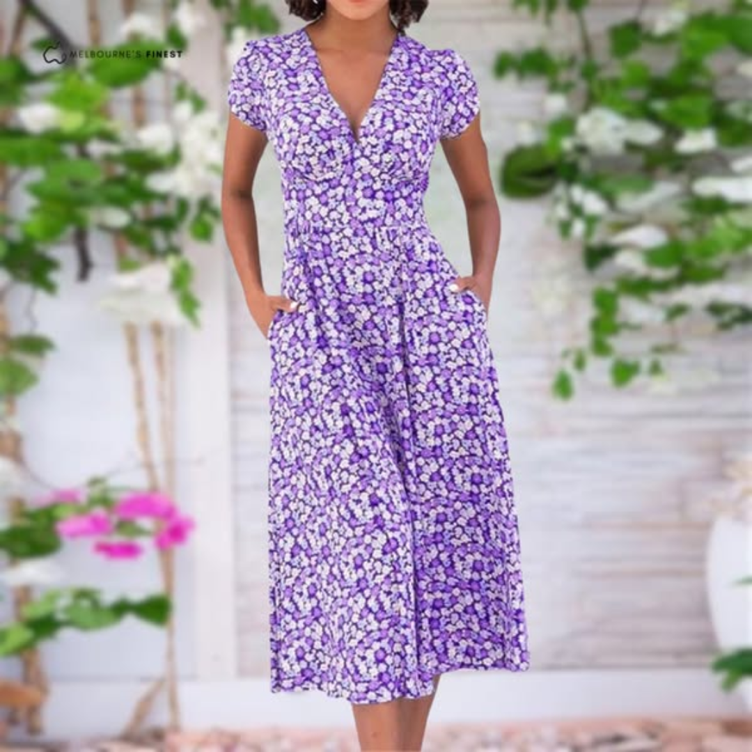 Katrina – Elegant Women's Dress with Flattering Fit & All-Day Comfort