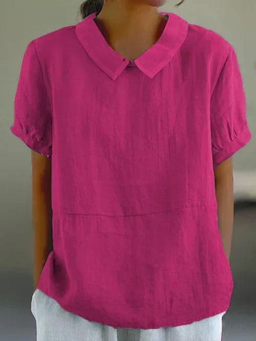 Amalie - Elegant Cotton Shirt