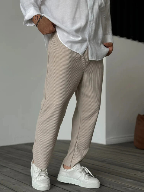 Elliot™ - Relaxed Ribbed Trousers