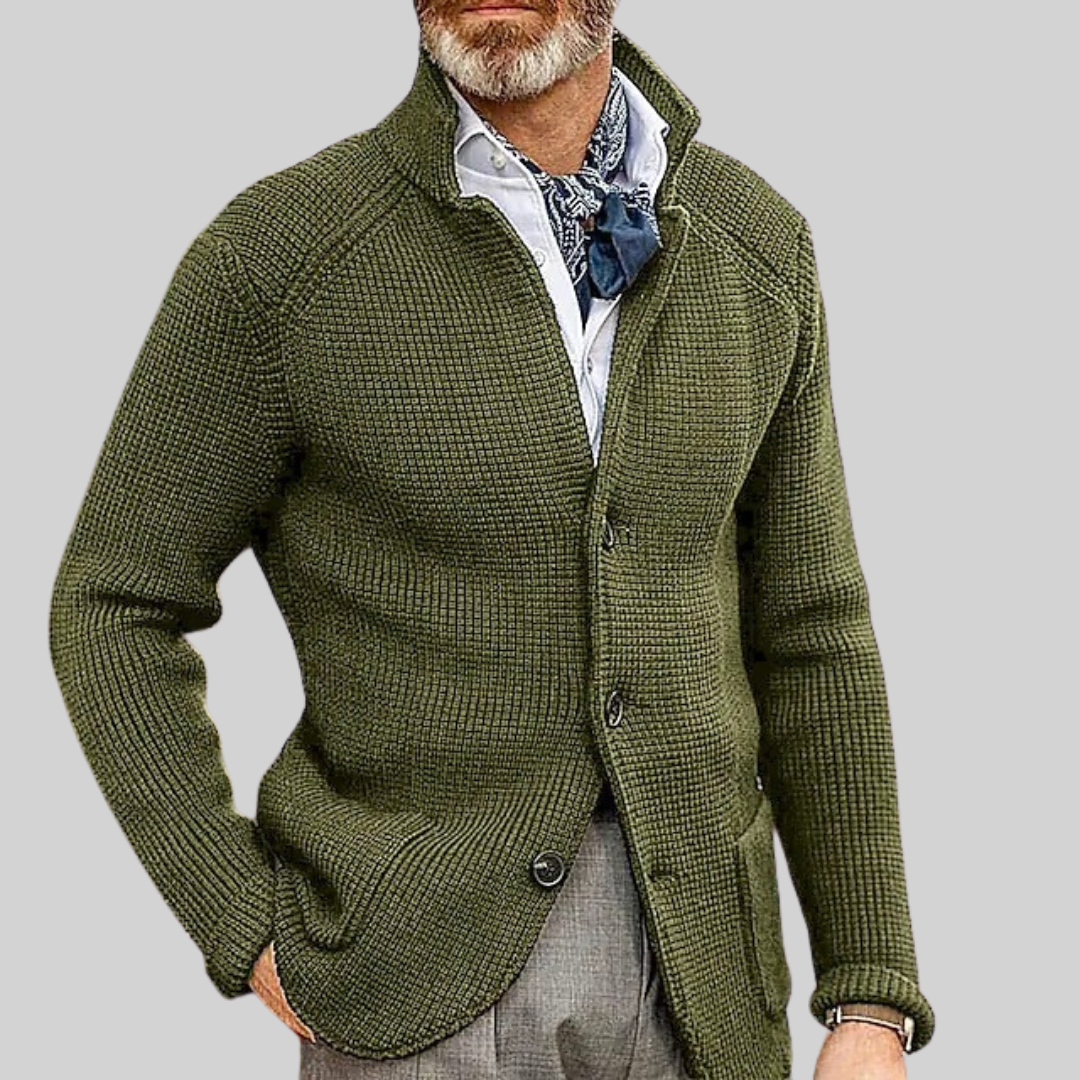 Emanuele – Prestige Knit Button Cardigan