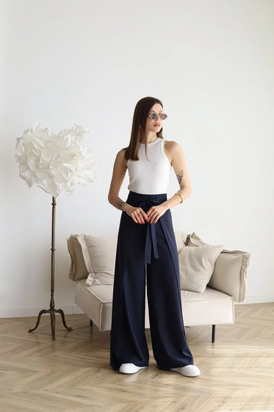 Marika – Wide Linen Pants