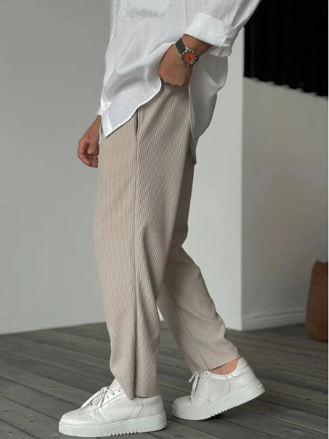 Elliot™ - Relaxed Ribbed Trousers