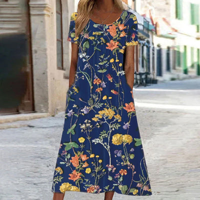 Isabella - Boho Floral Dress