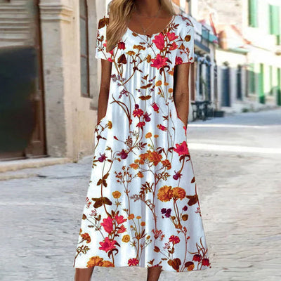 Isabella - Boho Floral Dress