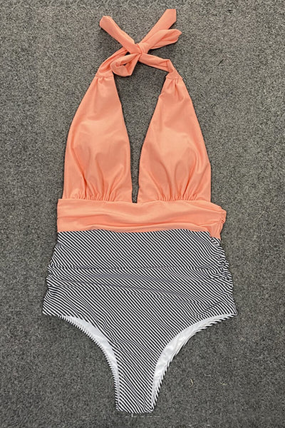 Lola - Two-tone Summer Swimsuit