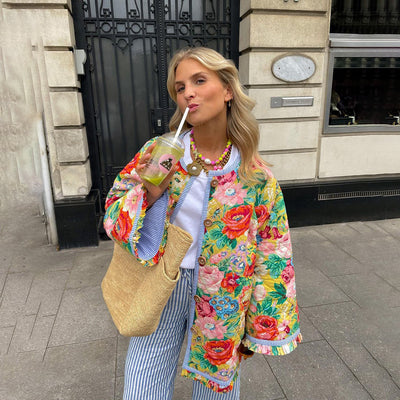 Vera – Vibrant Spring Jacket with Chic Elegance