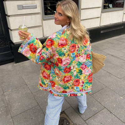 Vera – Vibrant Spring Jacket with Chic Elegance
