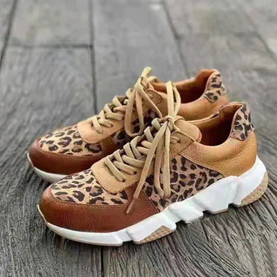 Femke™ - Comfortable Leopard Sneakers