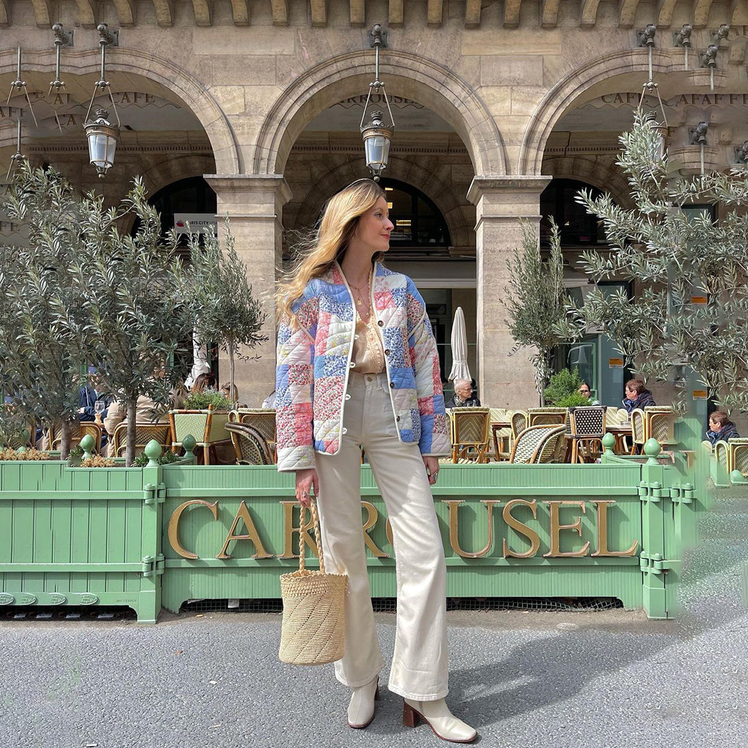 Vera – Vibrant Spring Jacket with Chic Elegance