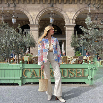 Vera – Vibrant Spring Jacket with Chic Elegance