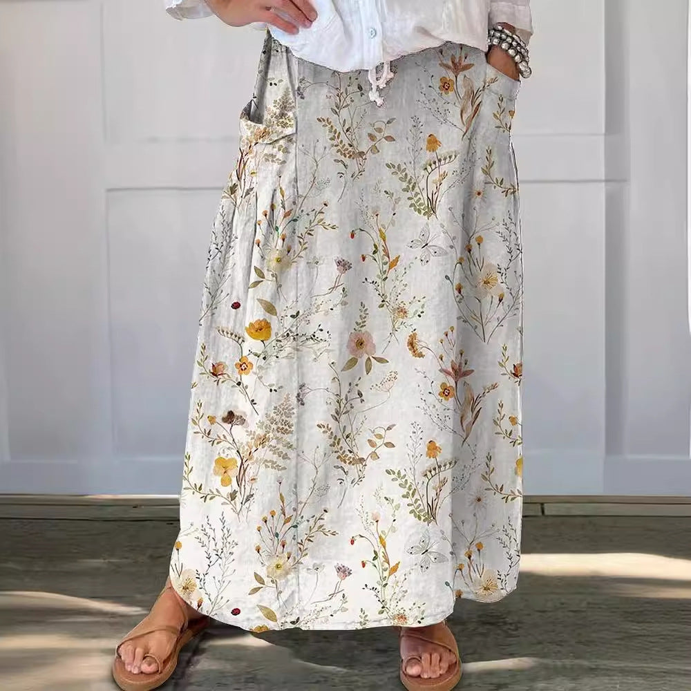 Willow Floral Maxi Skirt