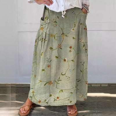 Willow Floral Maxi Skirt