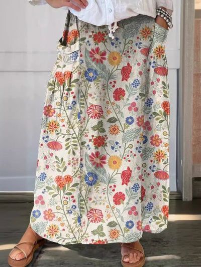 Willow Floral Maxi Skirt