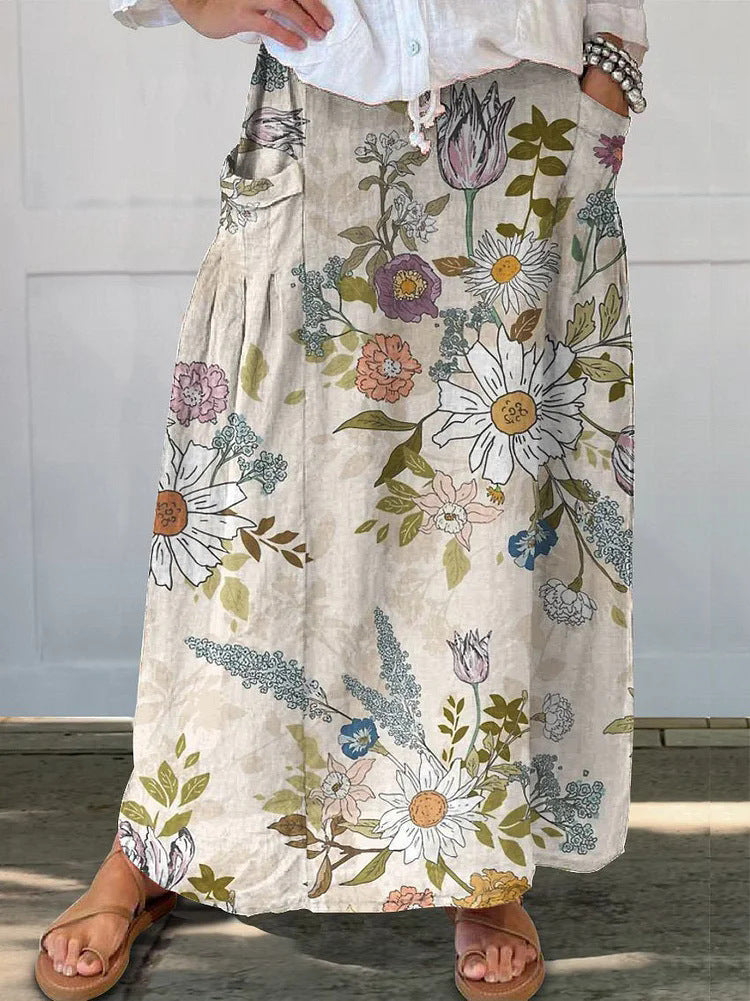 Willow Floral Maxi Skirt