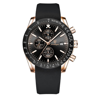 Felix – Luminous Chronograph Watch with Date Display and Precision Quartz Movement