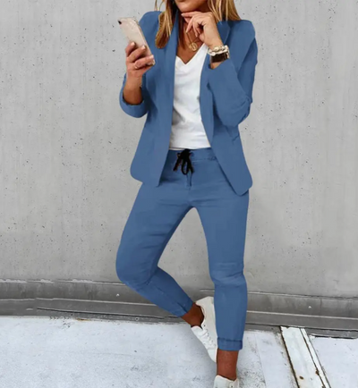 Selina – Chic Tailored Blazer & Trousers Set