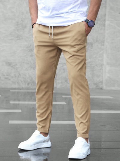 Collin™ - Cropped Drawstring Trousers