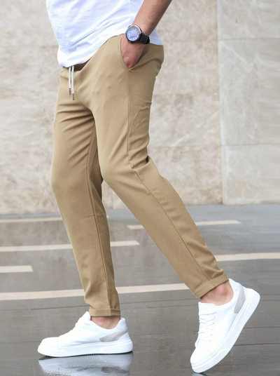 Collin™ - Cropped Drawstring Trousers