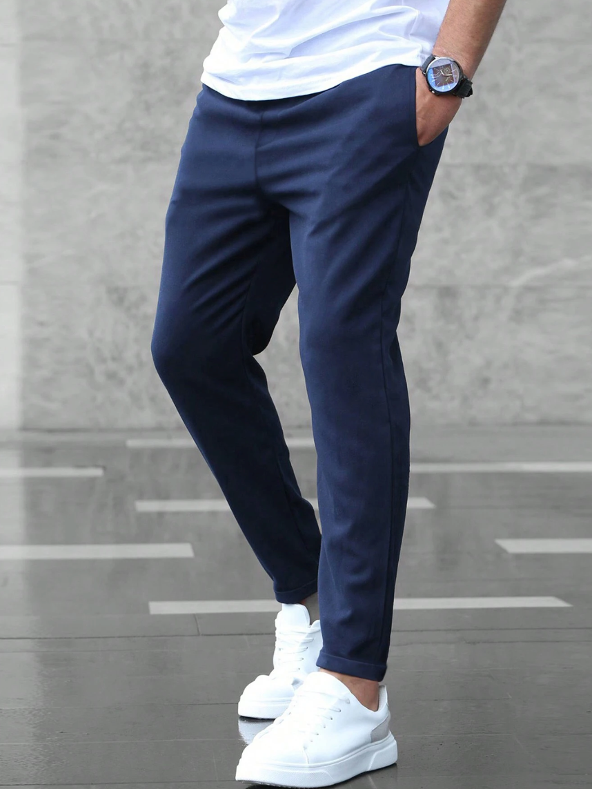 Collin™ - Cropped Drawstring Trousers