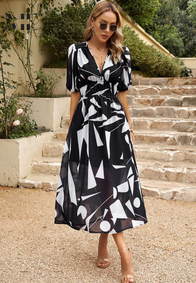 Amara – Luxe Timeless Midi Dress