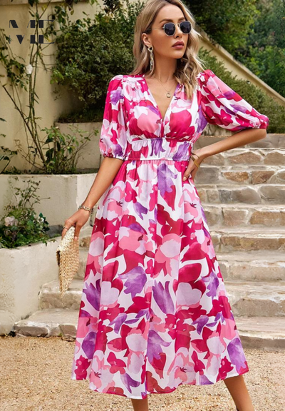 Amara – Luxe Timeless Midi Dress