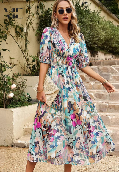Amara – Luxe Timeless Midi Dress
