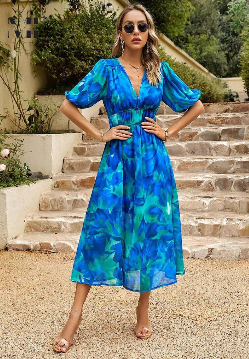 Amara – Luxe Timeless Midi Dress