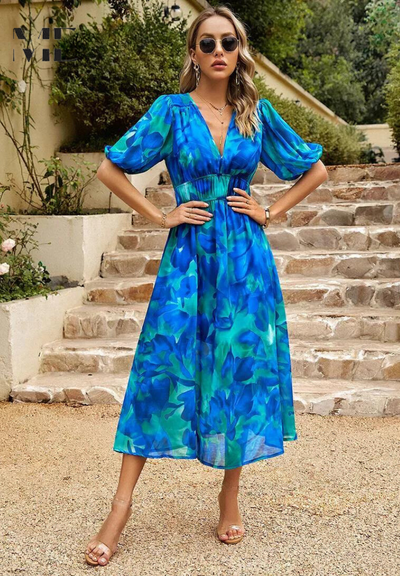 Amara – Luxe Timeless Midi Dress