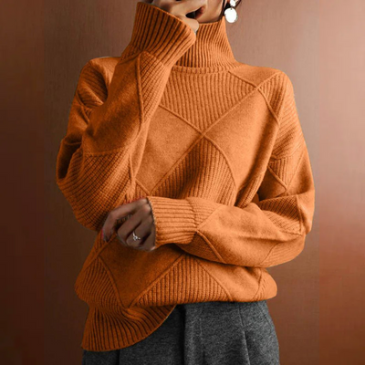 Amalia – Soft Knitted Turtleneck with Timeless Elegance & Warmth