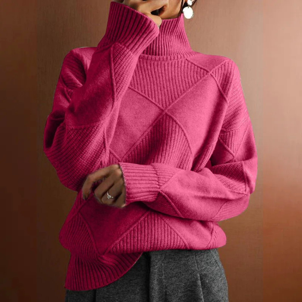 Amalia – Soft Knitted Turtleneck with Timeless Elegance & Warmth