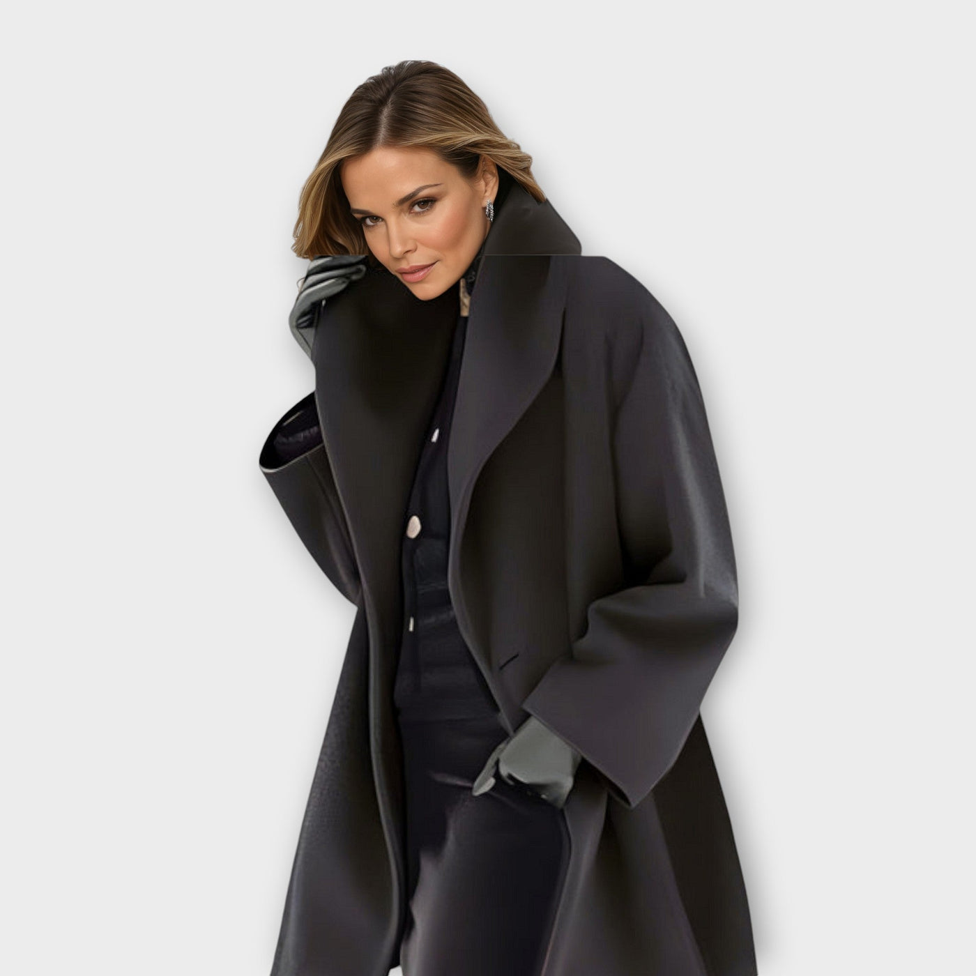 Beverley – Luxury Windbreaker Coat with Elegant Warmth & Style