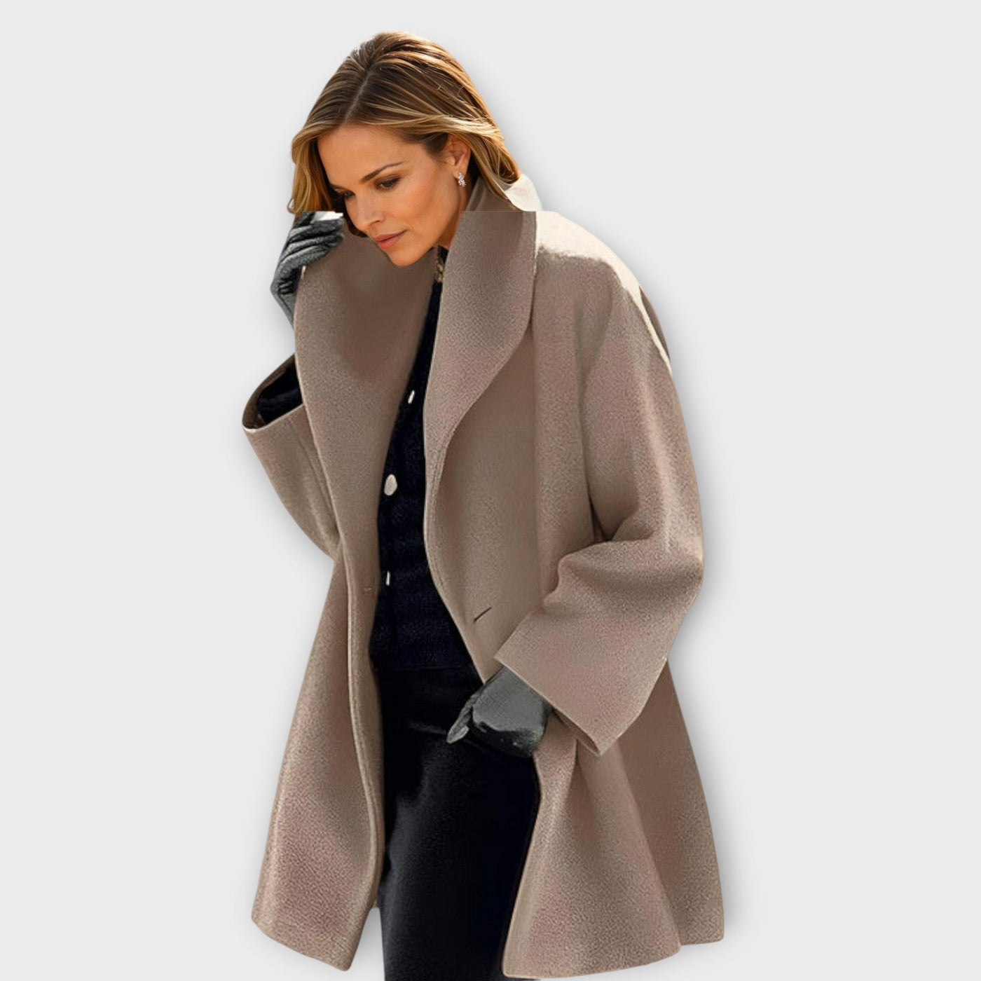 Beverley – Luxury Windbreaker Coat with Elegant Warmth & Style