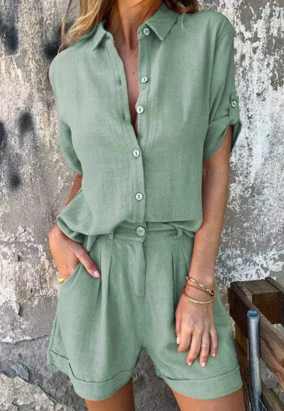 Linnea – Lightweight Linen Set