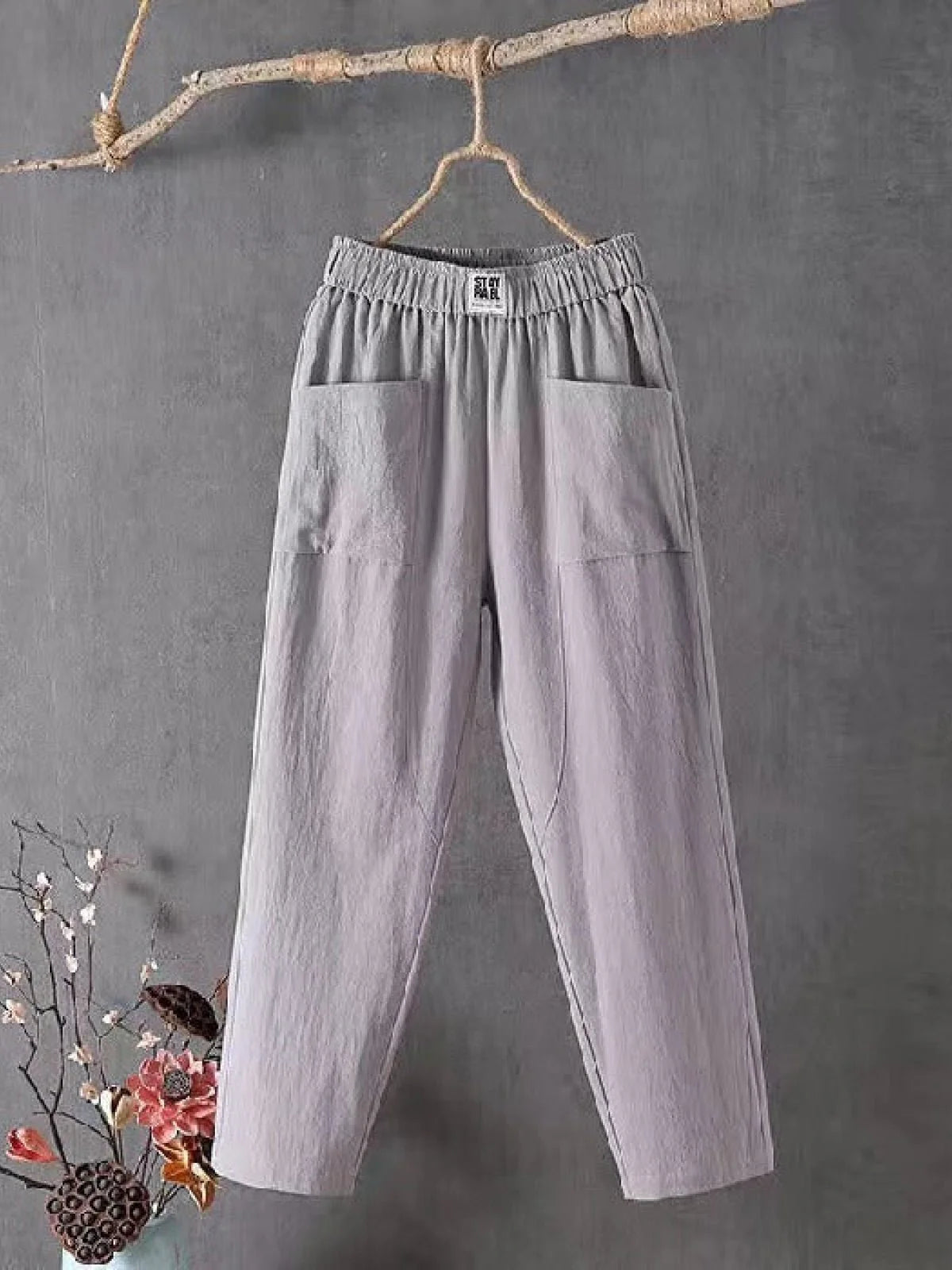 Marcella - Women's Linen Pants