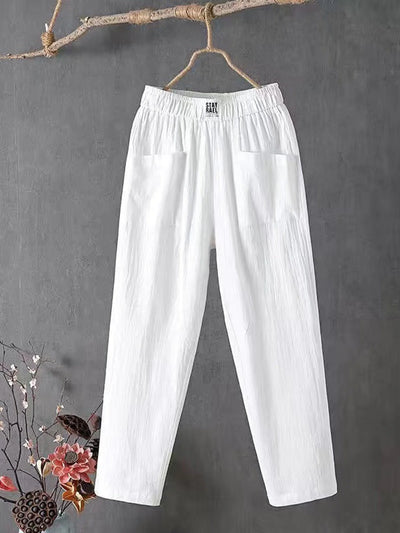 Marcella - Women's Linen Pants