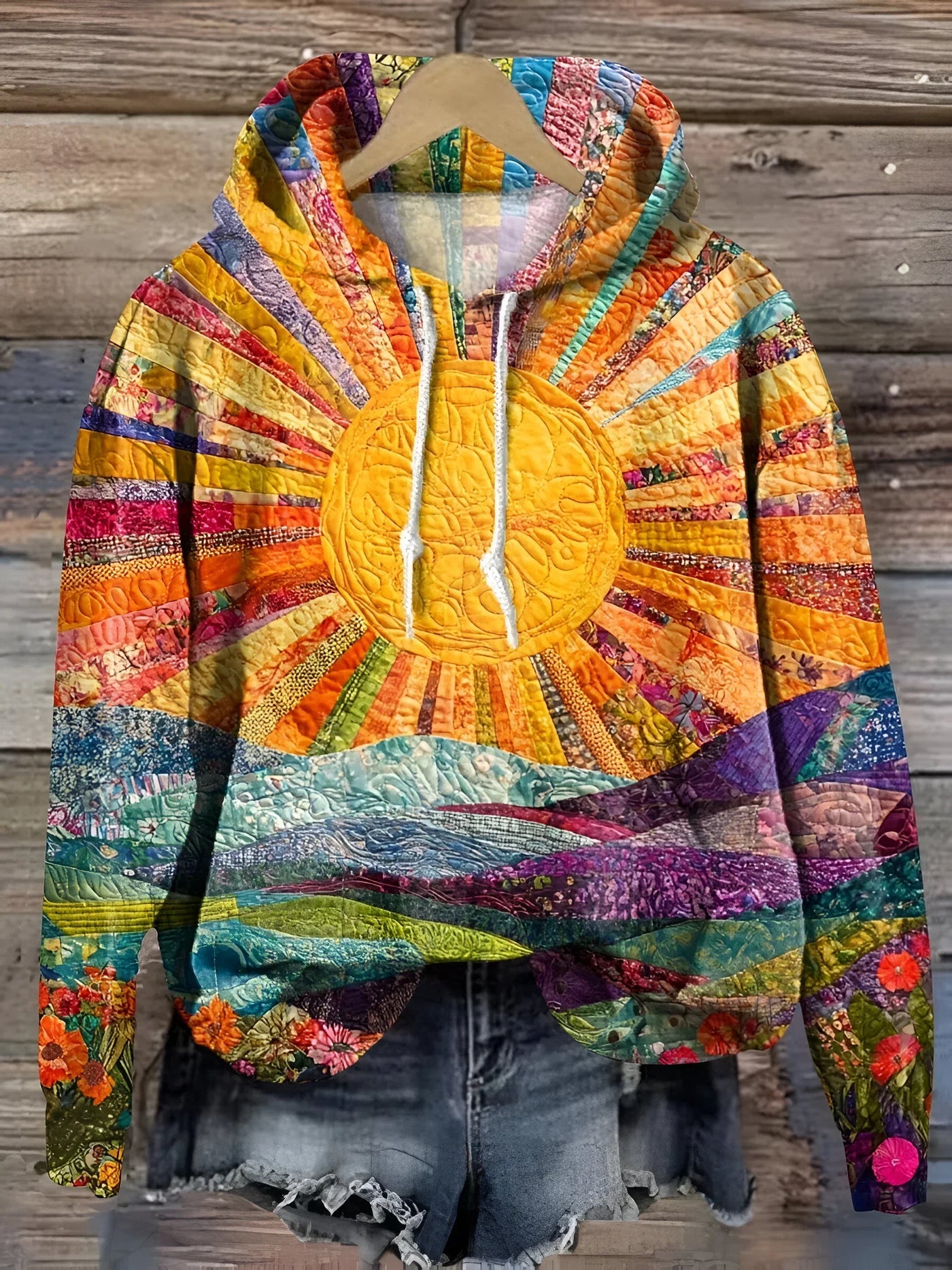 Isla – Sunrise-Inspired Hoodie with Cozy Comfort & Vibrant Energy