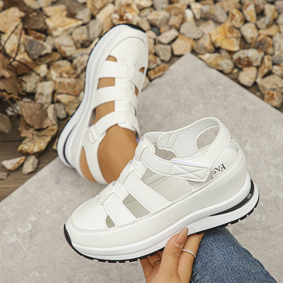 Sabella – Closed-Toe Orthopaedic Sandals with Air Cushion Comfort
