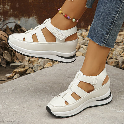Sabella – Closed-Toe Orthopaedic Sandals with Air Cushion Comfort
