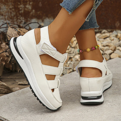Sabella – Closed-Toe Orthopaedic Sandals with Air Cushion Comfort