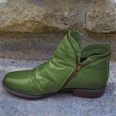 Sanne – Elegant Leather Boots for Women with Timeless Style & All-Day Comfort
