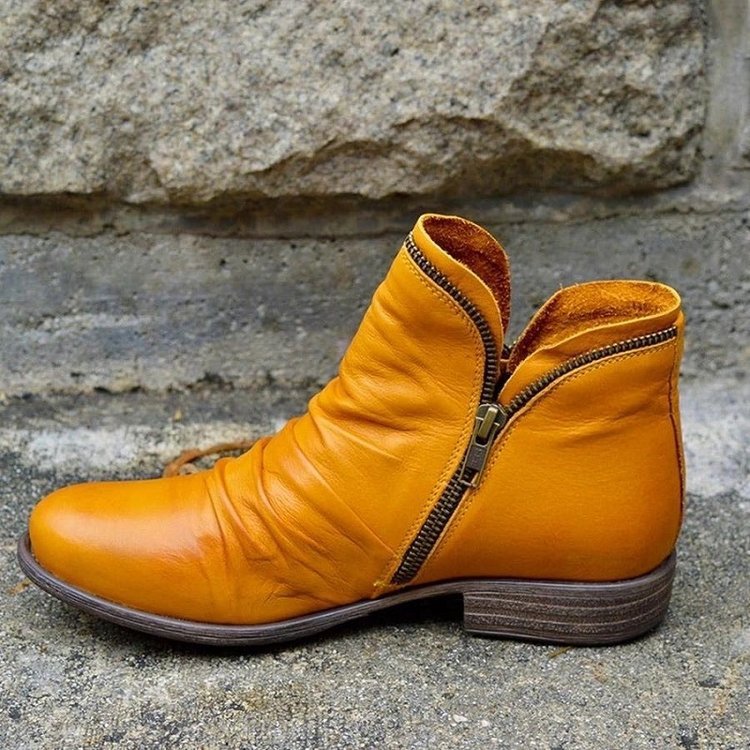 Sanne – Elegant Leather Boots for Women with Timeless Style & All-Day Comfort